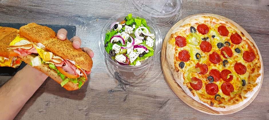 Храна за вкъщи в Пловдив - доставка на пица, салати и сандвичи от Toasty