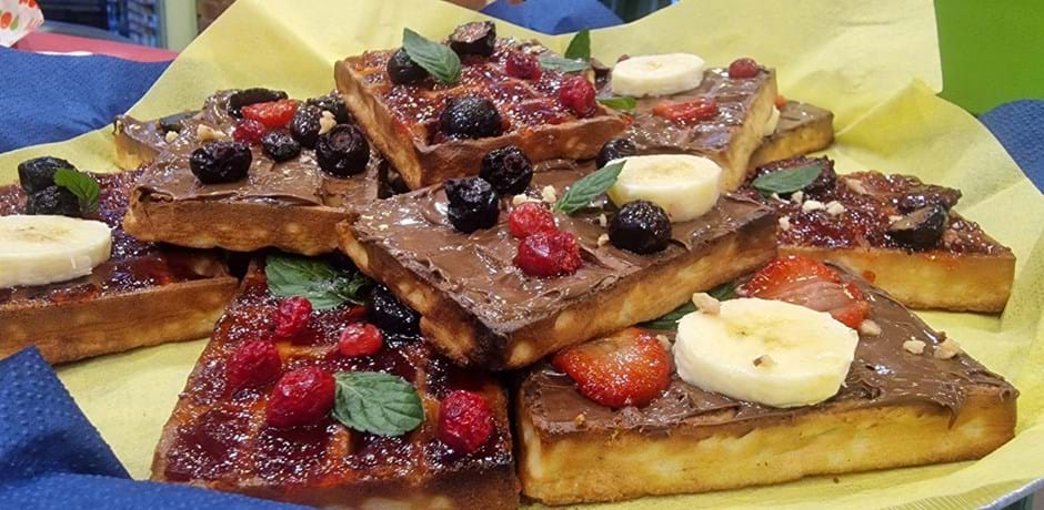 Плато Гофрети с горски плодове !
