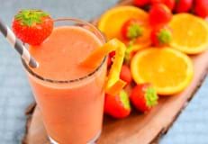 Фреш Портокал и ягода / Freshly Squeezed Orange and Strawberry Juice